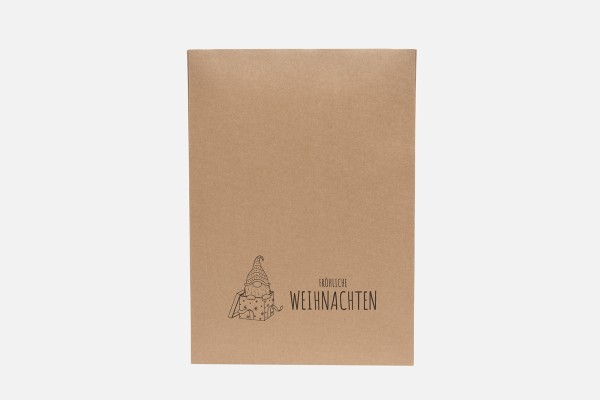 Reusable paper mailing bags Christmas edition